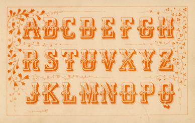 L'artiste peintre de lettres 