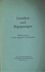 Gestalten und Begegnungen 