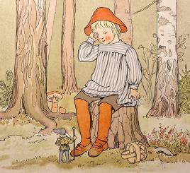 Hänschen im Blaubeerenwald 