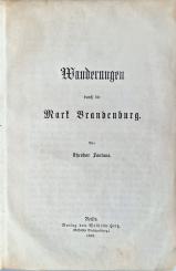 Wanderungen durch die Mark Brandenburg 