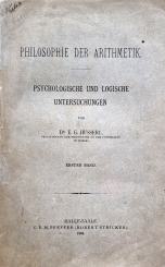 Philosophie der Arithmetik 