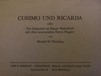 Cosimo und Ricarda 
