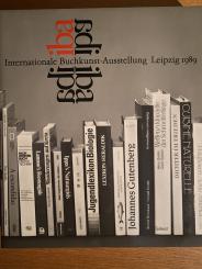 Internationale Buchkunst-Ausstellung Leipzig 1989 iba 