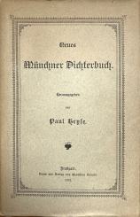 Neues Münchner Dichterbuch 
