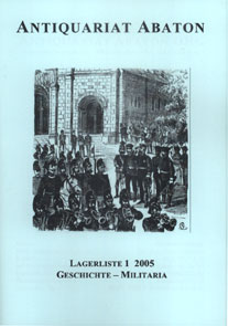 Liste 1 - Geschichte - Militaria 
