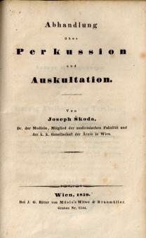 Abhandlung über Perkussion und Auskultation 