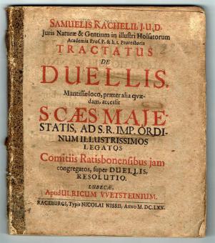 Tractatus De Duellis 