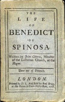 The Life of Benedict de Spinosa 