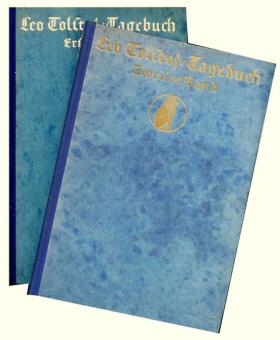 Tagebuch. Erster Band 1895-1899. Zweiter Band 1900-1903 