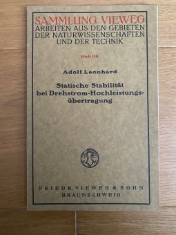 Statische Stabilität bei Drehstrom-Hochleistungsübertragung 