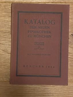 Katalog der Neuen Pinakothek zu München 