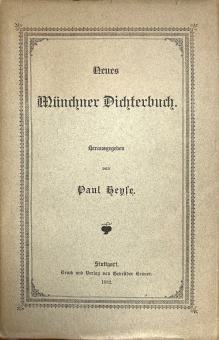Neues Münchner Dichterbuch 